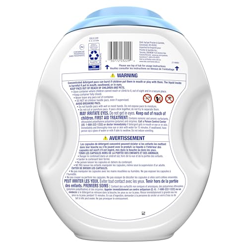 Tide PODS Free & Gentle Laundry Detergent Soap Pacs, 112 Count, Tide PODS Laundry Detergent
