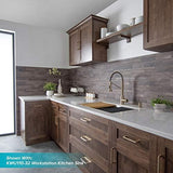 KRAUS Bolden Commercial Style 2-Function Single Handle Pull Down Kitchen Faucet in Spot-Free Antique Champagne Bronze, KPF-1610SFACB