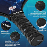 Pickleball Paddles, USAPA Approved Fiberglass Surface Pickleball Set with Pickleball Rackets, Pickleball Paddles Set for Men Women