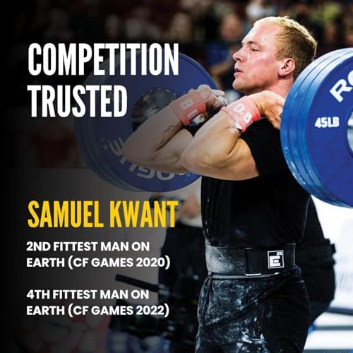 Self-Locking Weight Lifting Belt - Premium Weightlifting Belt for Serious Functional Fitness, Weight Lifting, and Olympic Lifting Athletes - Lifting Support for Men and Women - Deadlift Training Belt