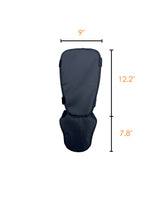 Protective Shin Guard Brush Gaiter Lite Version with a Layer of Sponge Cushion for Trimming Weed Eating Mowing Cutting Waterproof
