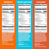 Quest Nutrition Cheese Lovers Variety Pack, Nacho Tortilla Style Protein Chips x4, Cheddar & Sour Cream Chips x4, Cheddar Blast Crackers x4, 12 Count