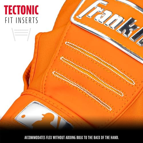 Franklin Sports MLB Baseball Batting Gloves - CFX Pro Adult + Youth Batting Glove Pairs - Baseball + Softball Batting Gloves - Multiple Sizes + Colors