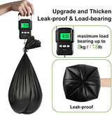 80 Portable Toilet Bags, Camping Toilet Bags, 5-8 Gallon Compostable Bags, Biodegradable Toilet Bags for 5-8 Gallon Bucket Toilet Seat, Biodegradable Waste Bags for Outdoor Boating Travel Camping