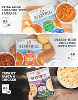 READYWISE - Favorite Kit, 9 Pack, Emergency Food Supply, MRE, Freeze Dried Food, Survival, Camping Essentials, Backpacking Meals, up to 15-Year Shelf Life