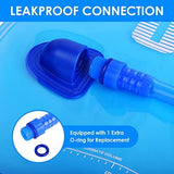 UTOBEST Water Bladder,Hydration Bladder 1L, 1.5L, 2L, 3L Water Bladder for Hiking Backpack, BPA Free, Leak Proof Water Reservoir for Running Cycling