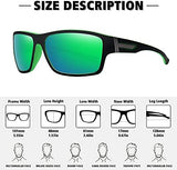 STORYCOAST Polarized Sports Sunglasses for Men Women Unbreakable Frame Cycling Fishing Driving