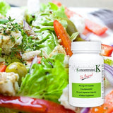 30.5 milligrams of Ks, 2 milligrams Astaxanthin