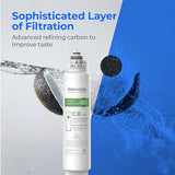 Waterdrop G3 Replacement Filter 1-Year Combo, Pack of 2 WD-G3-CF Filters and 1 WD-G3-CB Filter, Replacement for WD-G3-W, WD-G3P600 and WD-G3P800-W Reverse Osmosis System