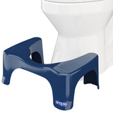 Squatty Potty Simple Bathroom Toilet Stool, Galaxy Blue 7", Ergonomic Stool – Posture-Enhancing Bathroom Footrest for Improved Digestion & Constipation Relief