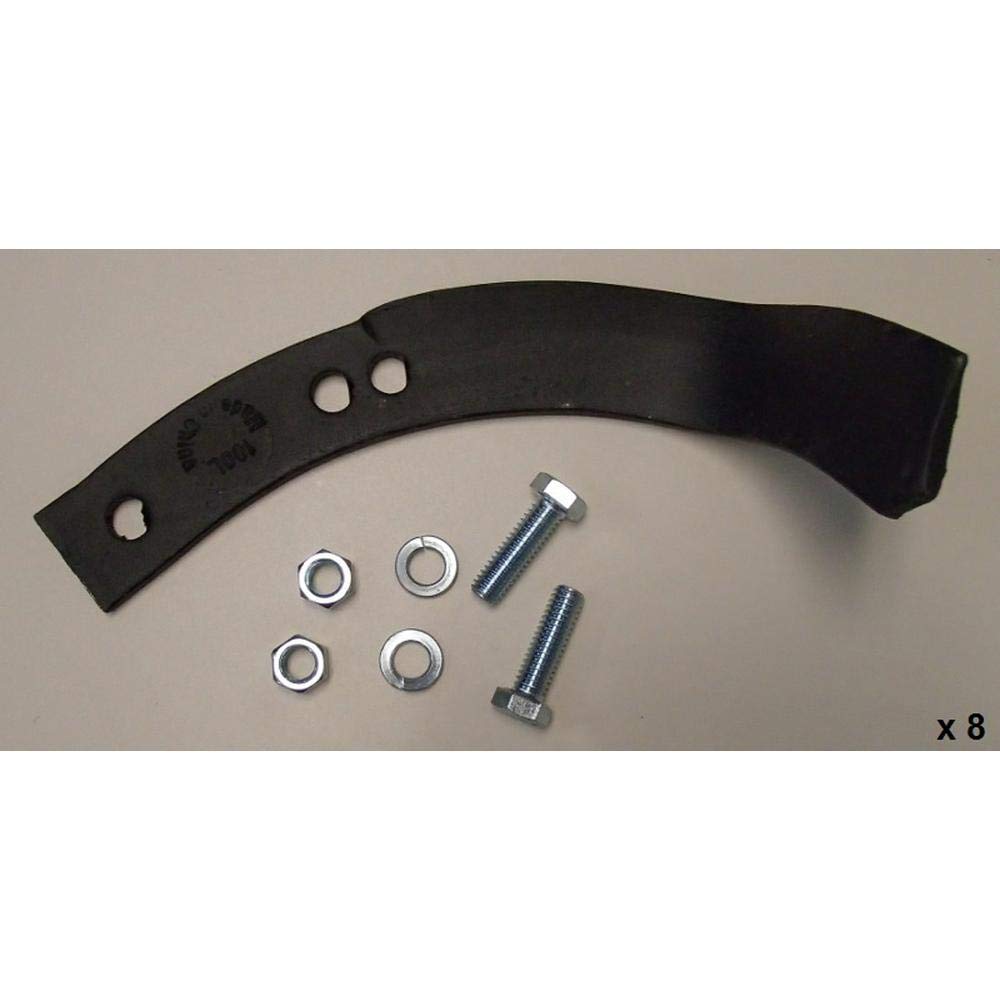 1901118 Replacement Troy-Bilt Tiller Tine Set w/Hardware fits Horse/Pony