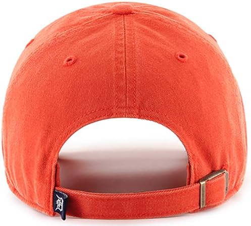 47 Brand MLB Alternate Color Primary Logo Clean Up Adjustable Baseball Cap Hat, Adult One Size Fits All