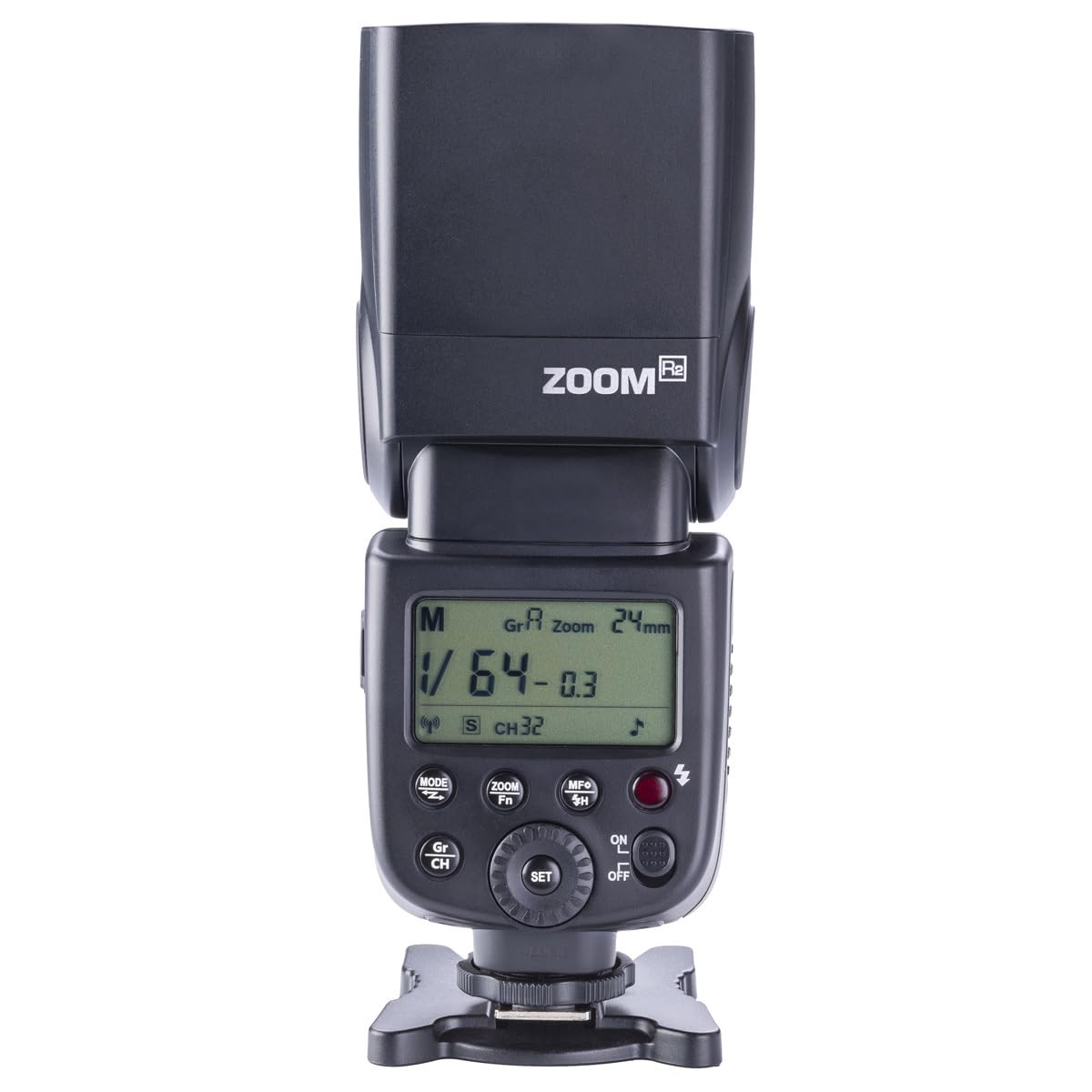 Flashpoint Zoom R2 Manual Flash with Integrated R2 Radio Transceiver (TT600)