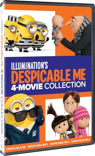 Illumination's Despicable Me 4-Movie Collection [DVD]