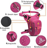Peicees Leg Bag for Men Fanny Packs Women Men Outdoor Thigh Bags Motorcycle Ride Crossbody Backpack