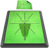 Golf Hitting Mat | Golf Training Mat for Swing Path Feedback/Detection Batting | Extra Replaceable Golf Practice Mat 16"x12" | Golf Gifts for Men/Women for Home Indoor Outdoor