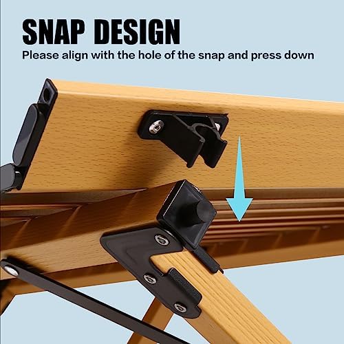 Folding Camping Table, Lightweight Roll-Up Table Aluminum Low Portable Picnic Table with Carrying Bag for Outdoor, Beach, Picnic, Backyards, BBQ and Party, 45.2''L x 23.6''W x 17.3''H