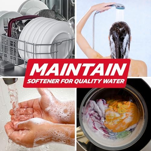 Velocity Water Softener Cleaner Solution - 4 Uses Per Bottle. Restores Efficiency. Removes Contaminants & Extends Water Softener Life