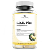 Nature Restore S.O.D. Superoxide Dismutase Supplement, 4,000 IU SOD-Like Activity, Vegan, 90 Capsules, Non-GMO, Gluten Free