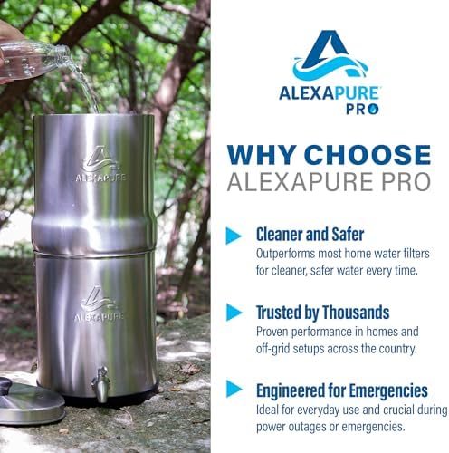 Pro Stainless Steel Water Filtration System - 200 Gallon Capacity