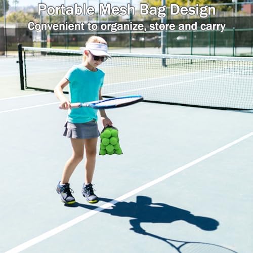 Tennis Balls, 20 Pack Training Tennis Balls,High Elasticity Practice Tennis for Beginner, Exercise Playing Balls for Pet Dog