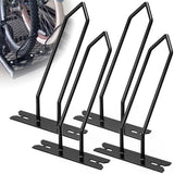 CC-125 Cargo Box Bike Rack Adapter, Hitch Bike Rack Adapters Bike Wheel Holders for Cargo Carrier on Camper Travel Trailer, Fit for All Types of Bikes with Tires Width Less Than 2-1/4"