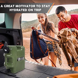 5 Gallon Water Jug, Camping Water Container BPA Free Water Storage with Spigot No Leakage Portable Emergency Water Tank for Outdoor Hiking Camping Picnic Supplies