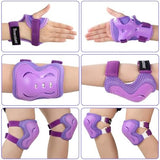 BOSONER Kids/Youth Knee Pad Elbow Pads Guards Protective Gear Set for Roller Skates Cycling BMX Bike Skateboard Inline Skatings Scooter Riding Sports