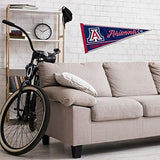 Rico Industries NCAA Classic 12" x 30" Felt Wall Décor Pennant - Great for Home/Bed Room/Man Cave Décor
