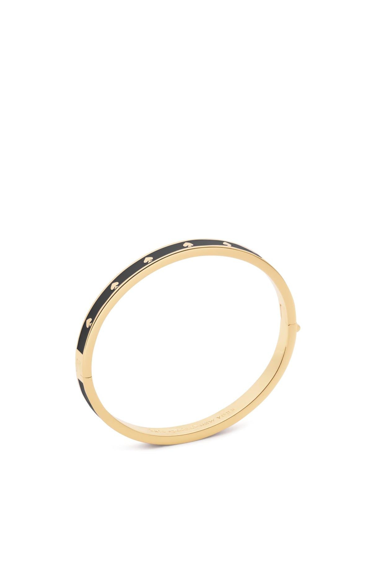kate spade new york Spot The Spade Enamel Hinged Bangle
