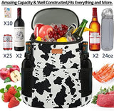 Camping Cooler Backpack 30 Cans, Soft Backpack Coolers Insulated Leak Proof Travel Cooler Bag Waterproof Lunch Picnic Beach Work Trip Thermal Bag Drink Beverage Beer Bag Cooler