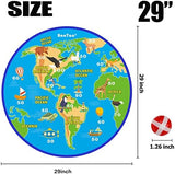 BooTaa 29" Large Dart Board for Kids, Kids Dart Board with Sticky Balls, Boys Toys, Indoor/Sport Outdoor Fun Party Play Game Toys, Birthday Gifts for 3 4 5 6 7 8 9 10 11 12 Year Old Boys Girls