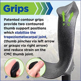 York Nordic Motivator Walking Poles for Balance and Rehab - Patented Stability Grips - Lightweight, Adjustable, and Collapsible - 2 Pieces Adjustable w/flip Locks - Heights 4'6" up to 6'2" - 230 lbs