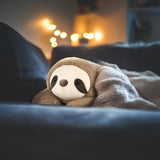 Niuniu Daddy 20" | 3.3 Pound Weighted Sloth Stuffed Animals for Adults & Kids & Baby, Large Brown Sloth Weighted Lap Animals Plush, Cute Weighted Stuffy Toy as Gift for Christmas Birthday Holidays