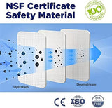 Membrane Solutions 10 Micron Sediment Water Filter Replacement Polypropylene Cartridge 10"x 2.5" for Whole House RO System, Compatible with Aqua-Pure AP110, GE FXUSC, WHKF-GD05, Culligan P5-6 Pack