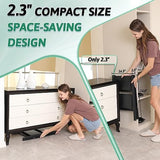 2 Step Ladder Folding Step Stool, Heavy Duty 330 Lbs Load Stepladder, Small Kitchen/Closet Ladder for Adults/Kids, Lightweight Step Ladder 2 Step Folding with Anti-Slip Wide Pedal for Home by OOSOFITT