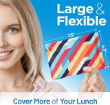 Everlasting Ice RX Reusable Ice Packs for Lunch Boxes & Coolers (4 Pack) Flexible, Long-Lasting, BPA Free, Versatile Soft Ice Pack for Insulated Bags, Picnic, Travel, and More