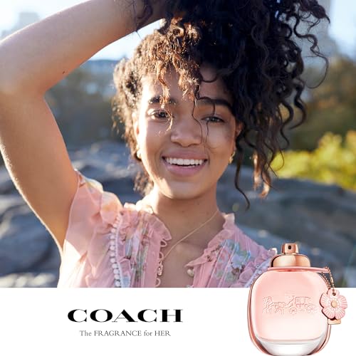 Coach Floral Eau de Parfum - Long Lasting Fragrance with notes of Pineapple Sorbet, Peony & Crystal Musks - Floral & Fruity - 3.0 fl. oz.