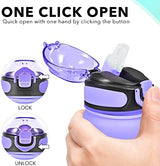 Enerbone 32 oz Drinking Water Bottle with Times to Drink and Straw, Motivational with Carrying Strap, Leakproof BPA & Toxic Free, Ensure You Drink Enough Water for Fitness Gym Outdoor