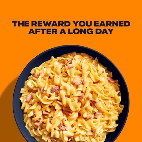 BIGHORN Mountain Food Rich & Creamy Pasta Carbonara - premium freeze dried meals for backpacking food - dehydrated camping food for backpacking meals - 2 servings