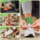 Wrist Weights, Ankle Weights for Women Men, Adjustable Wrist Weighted Bracelet for Home Gym Workout, Running, Yoga, Exercise, Strength Training, Set of 2 (1LB Each)