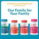 SmartyPants Teen Guy Multivitamin Gummies - Improved Formula: Omega 3 (DHA/EPA), Vitamin D3, C, Vitamin B12, B6, A, K & Zinc, Folate, Gluten Free, Fruit Flavor, 60 Count (30 Day Supply)