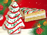 Little Debbie Christmas Tree Cakes, Boxes, 30 Individually Wrapped Snack, Vanilla, 6 Count