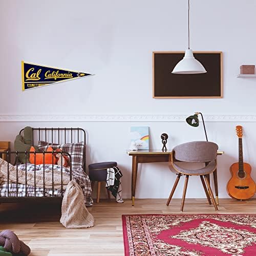 Rico Industries NCAA Classic 12" x 30" Felt Wall Décor Pennant - Great for Home/Bed Room/Man Cave Décor