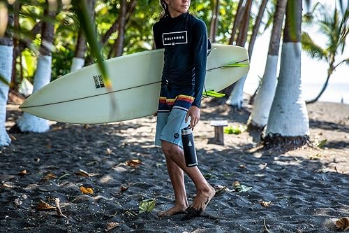 HYDRO CELL Stainless Steel Insulated Water Bottle with Straw - For Cold & Hot Drinks - Metal Vacuum Flask with Screw Cap and Modern Leakproof Sport Thermos for Adults (Black 24oz)