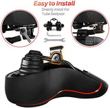 Oversized Bike Seat for Peloton Bike & Bike+, Comfort Seat Cushion Compatible with Peloton, Road or Exercise Bikes, Bicycle Wide Saddle Replacement for Men & Women, Accessories for Peloton