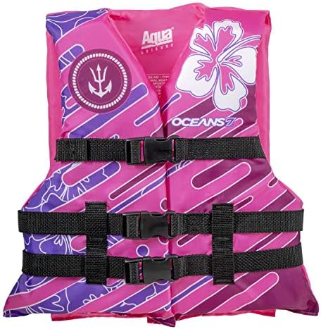 Oceans 7 U SCoast Guard Approved, Infant-Child-Youth Life Jacket Vest – Sizes for 8-90 lbs. – Type III Vest, PFD, Personal Flotation Device