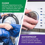 Nikwax Down, Down DUO-Pack, 300ml, Wash-In Cleaning and Waterproofing adds DWR Water Repellency to Down Filled Jackets, Outerwear, Sleeping Bags, Restores and Protects Insulation and Loft