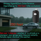 3 Replacement for Multicode Garage Gate Door Opener Remote,3089,308911,MCS308911,10 dip Switch,Black,300mhz