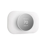 Petrichor Nest Thermostat Wall Plate - Compatible with Google Nest Thermostat 2020 - Nest Thermostat Trim Kit, Nest Thermostat Wall Plate Cover Accessory Easy Installation - Snow